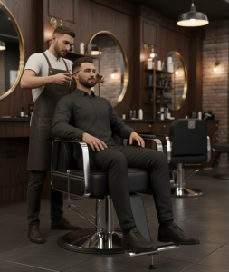 Кресло для барбершопов ROB