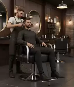 Кресло для барбершопов ROB