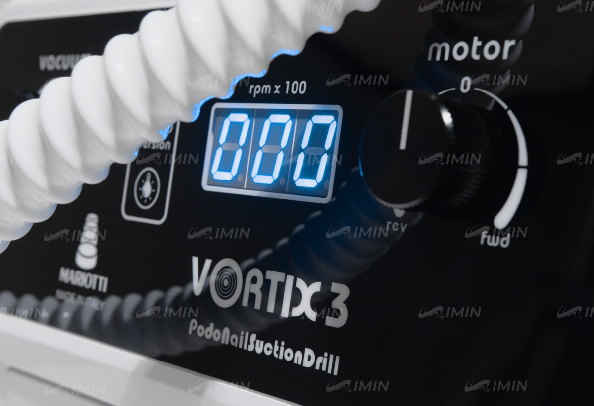 Аппарат для педикюра Mariotti VORTIX 3 LED (с пылесосом и подсветкой)