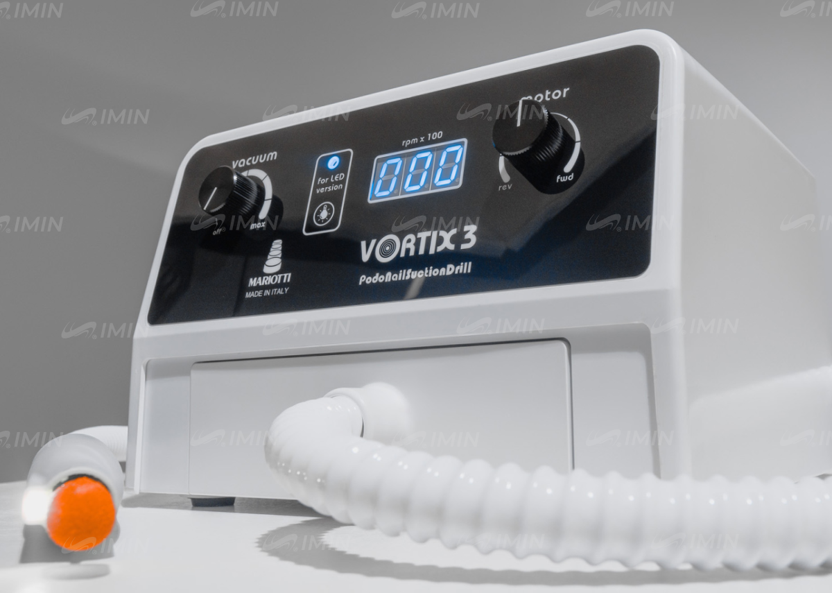 Аппарат для педикюра Mariotti VORTIX 3 LED (с пылесосом и подсветкой)
