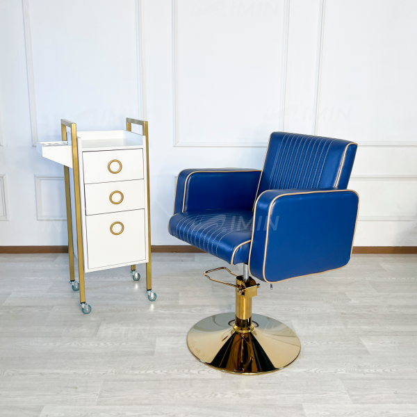 Парикмахерское кресло "Квадро лайн" gold (арт. 0242-1g)