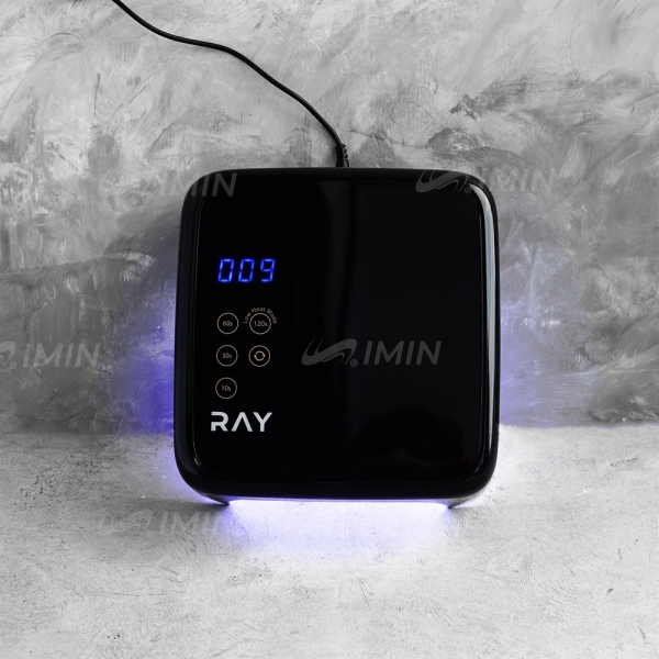 Лампа для маникюра RAY M&R 602 PRO без аккумулятора черная 